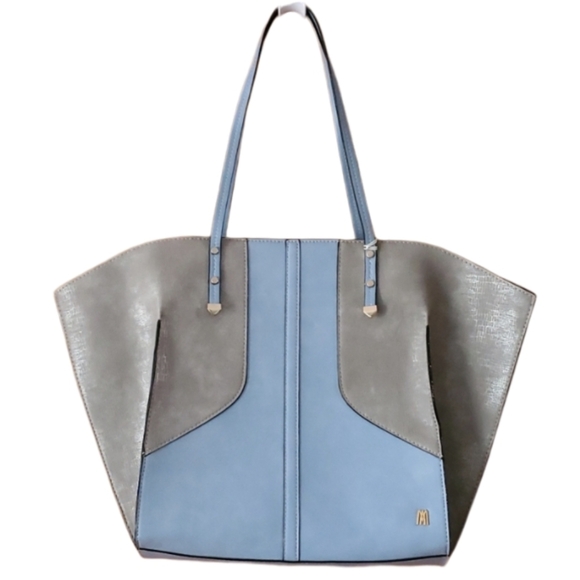 Antonio‎ Melani Light Blue Origami Tote Bag - Picture 1 of 16
